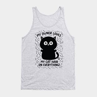 cat hair Tank Top